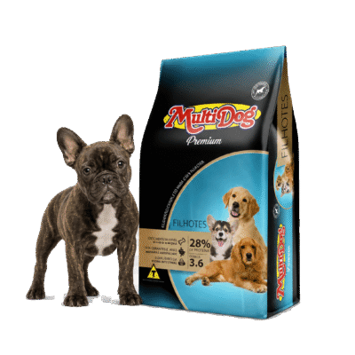 Ração Multidog Premium para Filhotes de Bulldog Francês