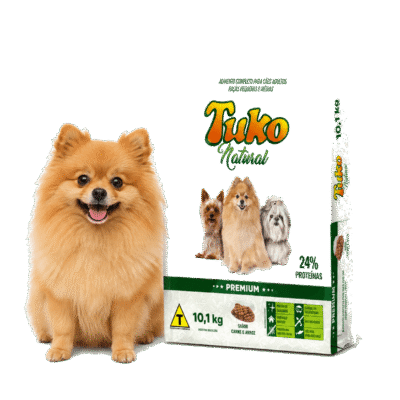 Ração Tuko Premium Natural para Spitz Alemão Anão (Lulu da Pomerânia)